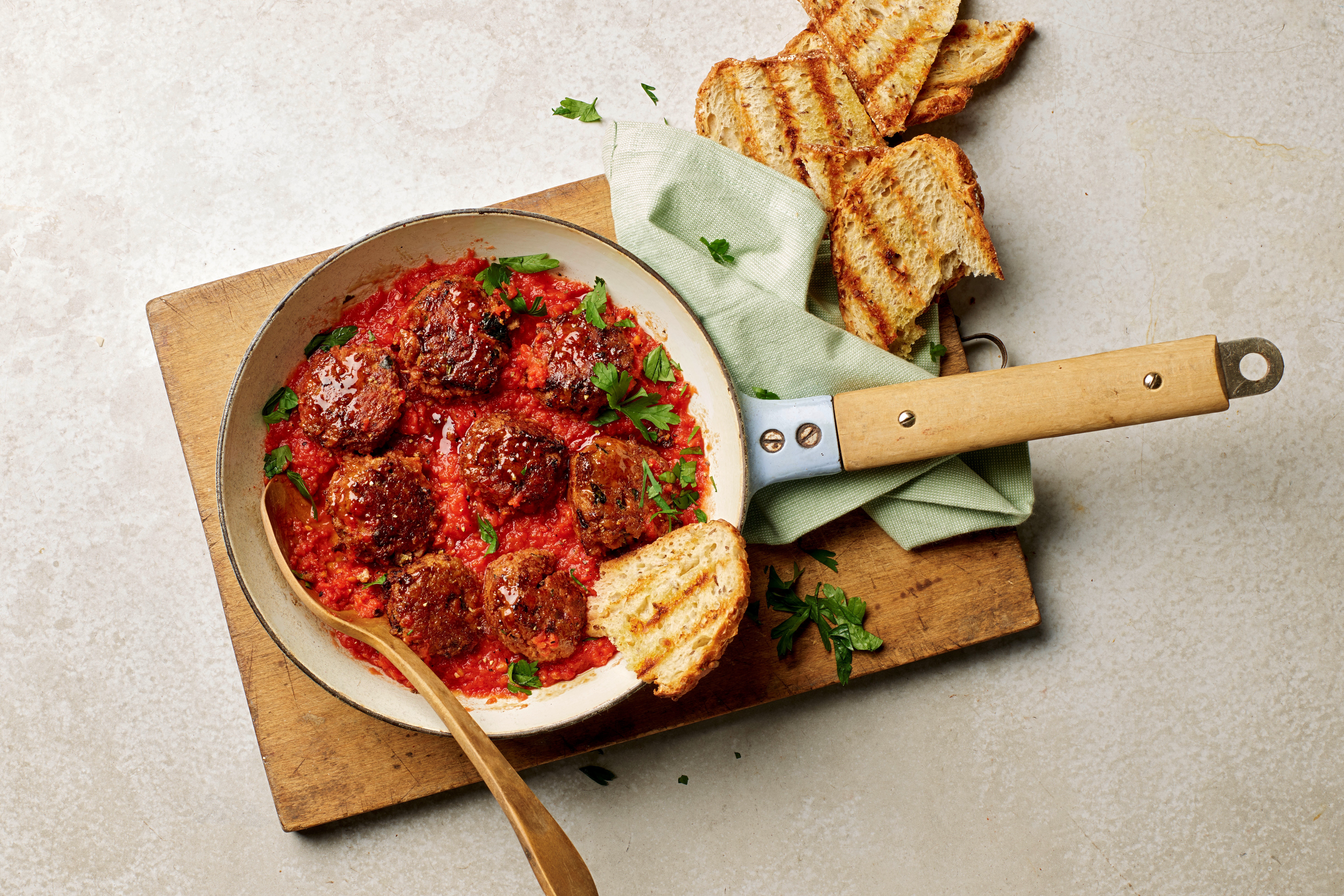 Balletjes in Tomatensaus