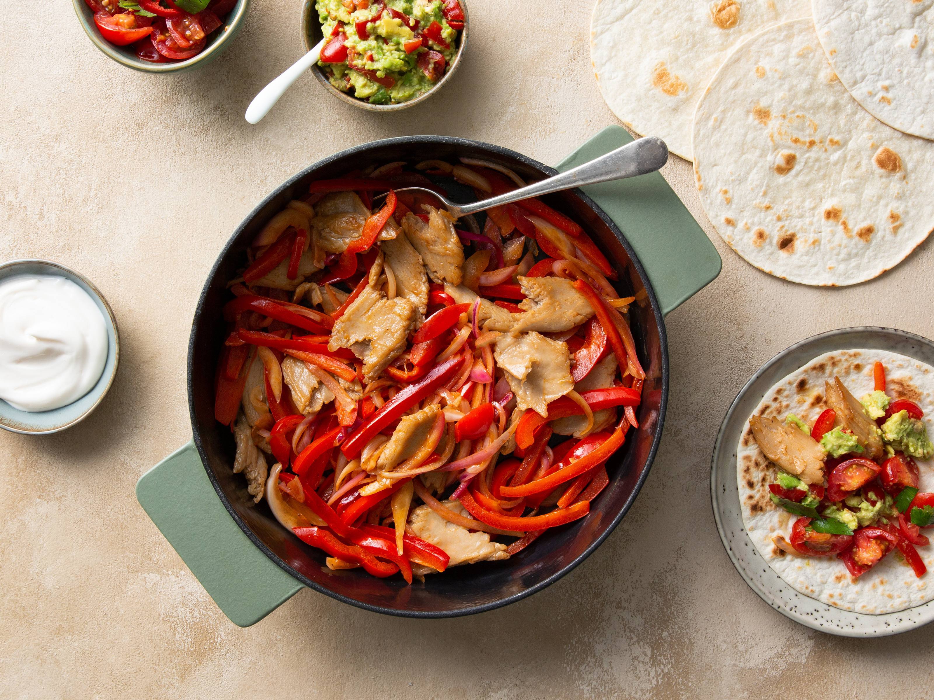 Sizzling Tricking Fajitas